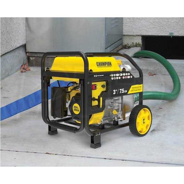 Champion Power Equipment 100743 Semi-Trash Water Pump 3 - Shop Hardware Tools Online Store