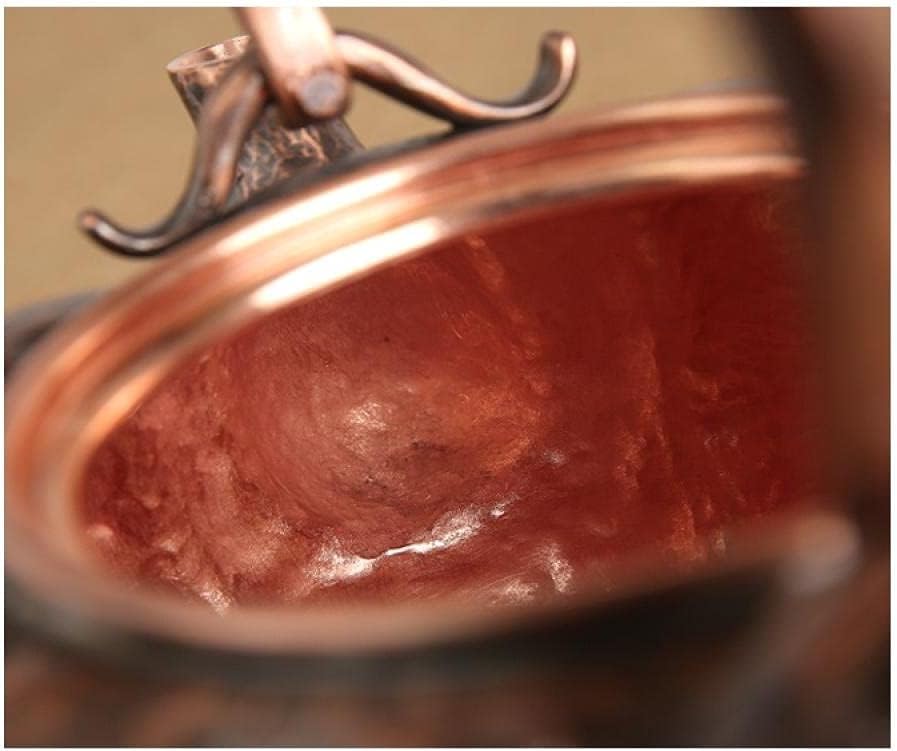 1.2 l Handmade Pure Copper Teapot, One Copper Skin to Make A Copper Bottle, Medium-Size Kettle To Make Teapot, Uncoated Coffee Copper Pot
