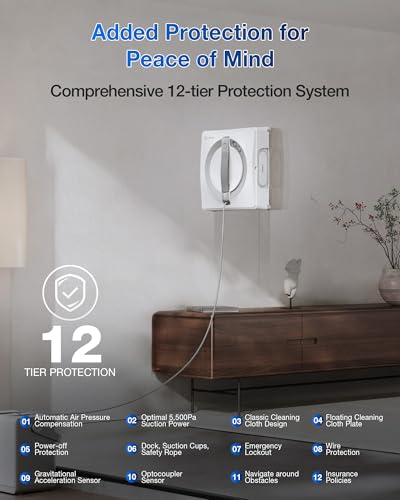 ECOVACS DEEBOT T30S Robot Vacuum and Mop, 11000Pa, ZeroTangle Technology, TruEdge Adaptive Edge Mopping, Hot Water Mop Washing, Self-Emptying, Self Refilling, Auto-Mop Lifting, Obstacle Avoidance