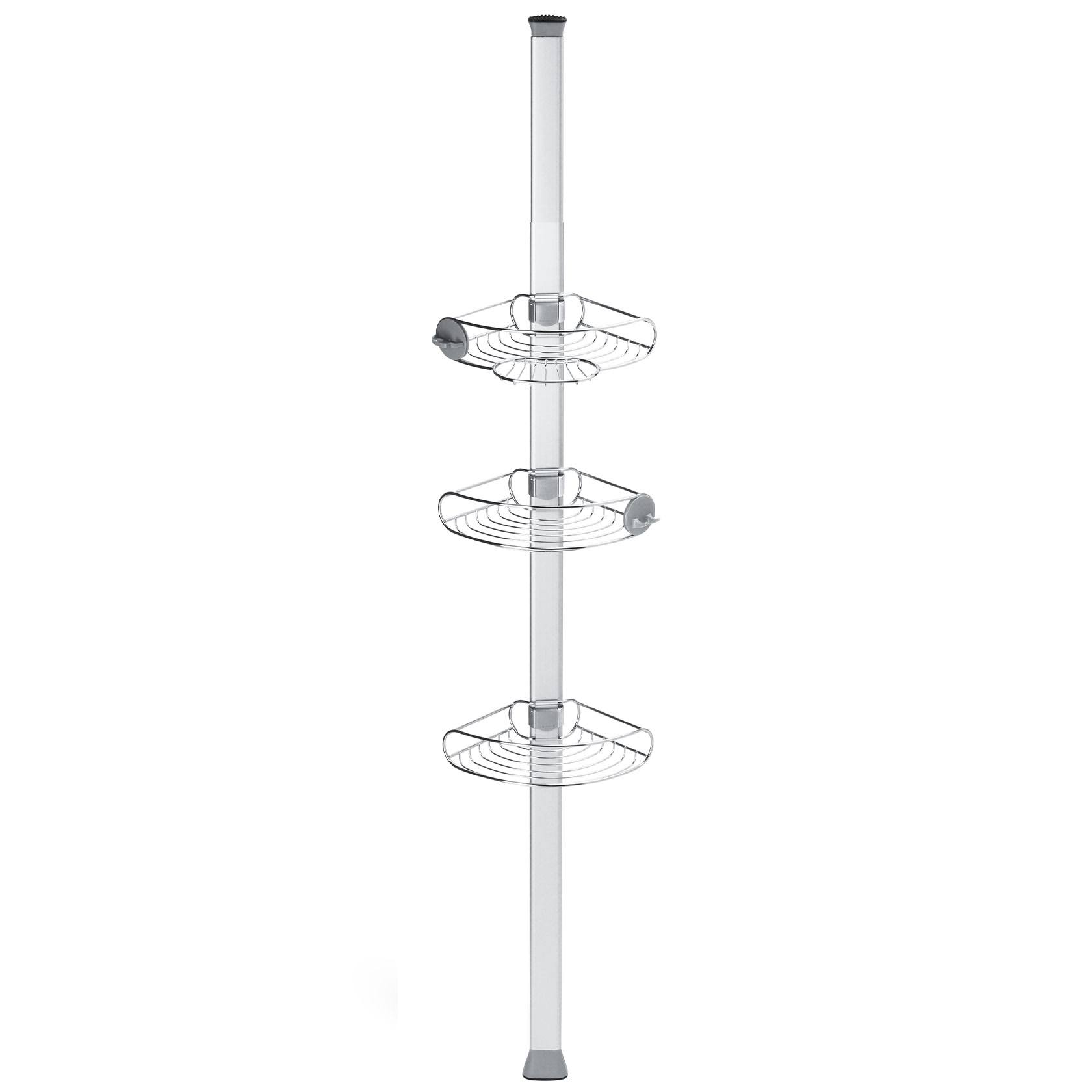 simplehuman 8& Tension Shower Caddy Stainless Steel