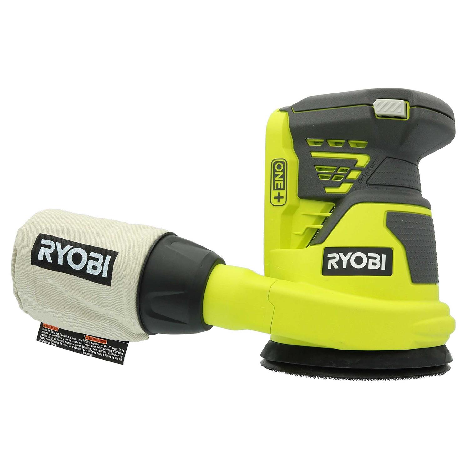 Ryobi P411 One+ 18 Volt 5 Inch Cordless Battery Operated Random Orbit Power Sander - Shop Hardware Tools Online Store