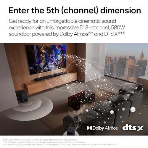 LG 5.1.3 ch. Sound Bars
