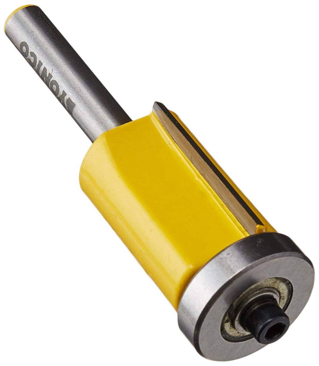 Yonico 17504 50 Bits Professional Quality Router Bit Set C3 Carbide 1/4-Inch Shank