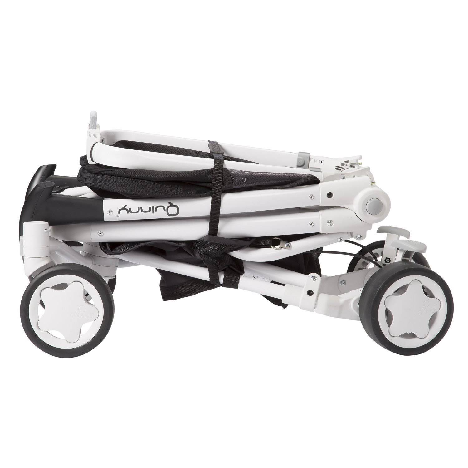 Quinny Zapp Xtra Stroller with Folding Seat - Rocking Black