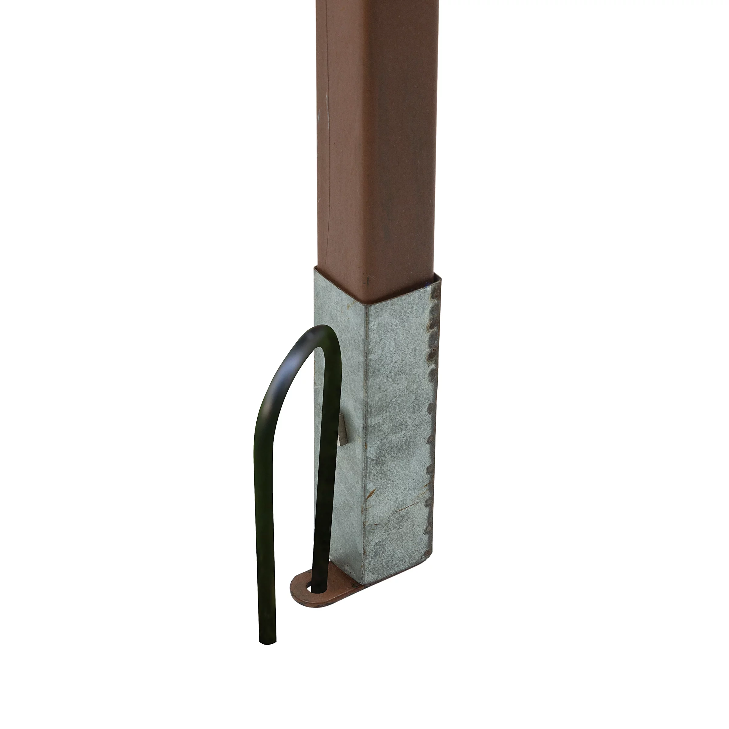 Alpine Corporation 32" x 38" x 101" Galvanized Metal Kinetic Windmill, Silver/Brown