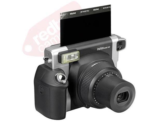 Fujifilm Instax Wide 300 Fuji Instant Camera Black + 20 Film Bundle