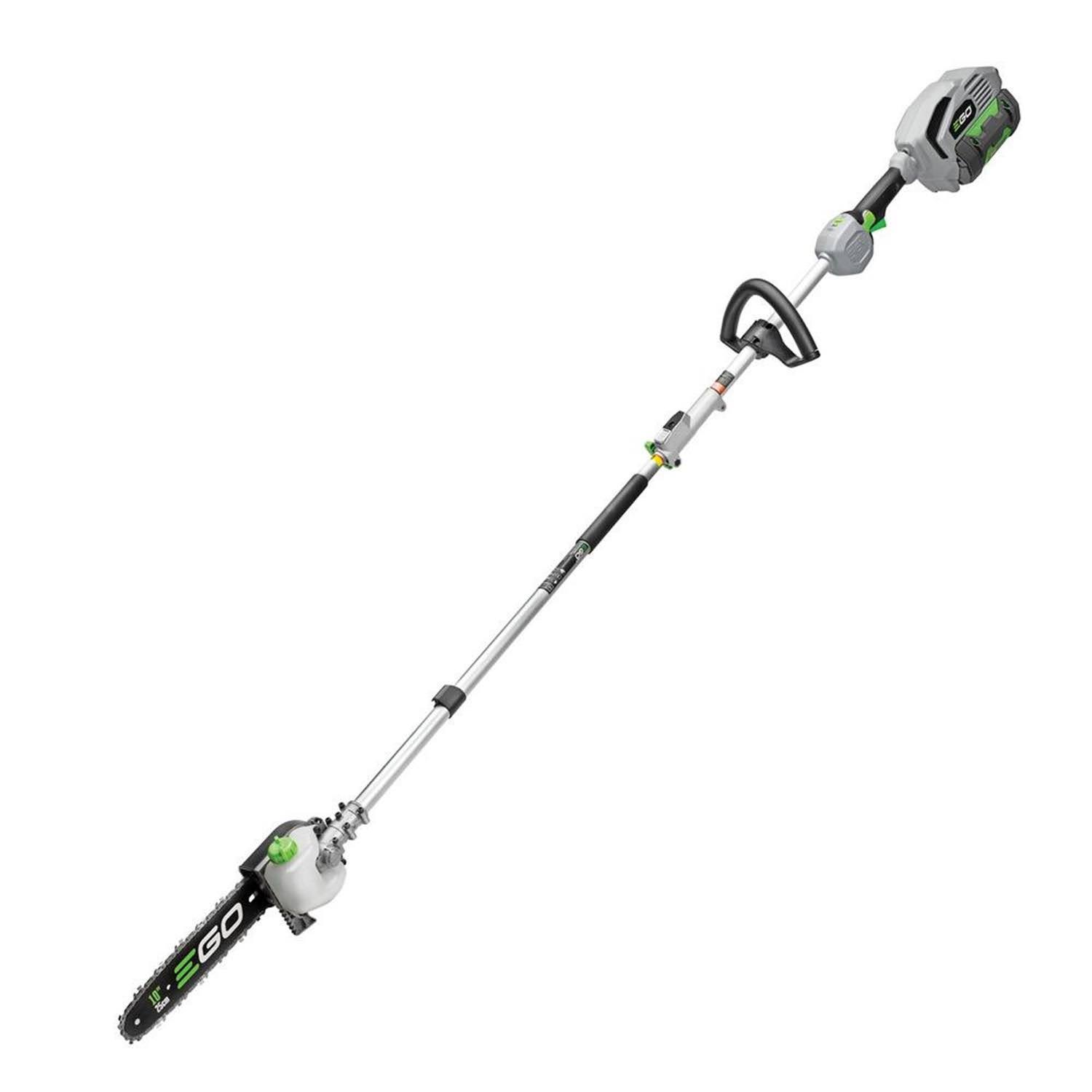Ego Power+ MPS1001 10-Inch Pole Saw u0026 Power Head with 2.5Ah Battery u0026 Charger Included