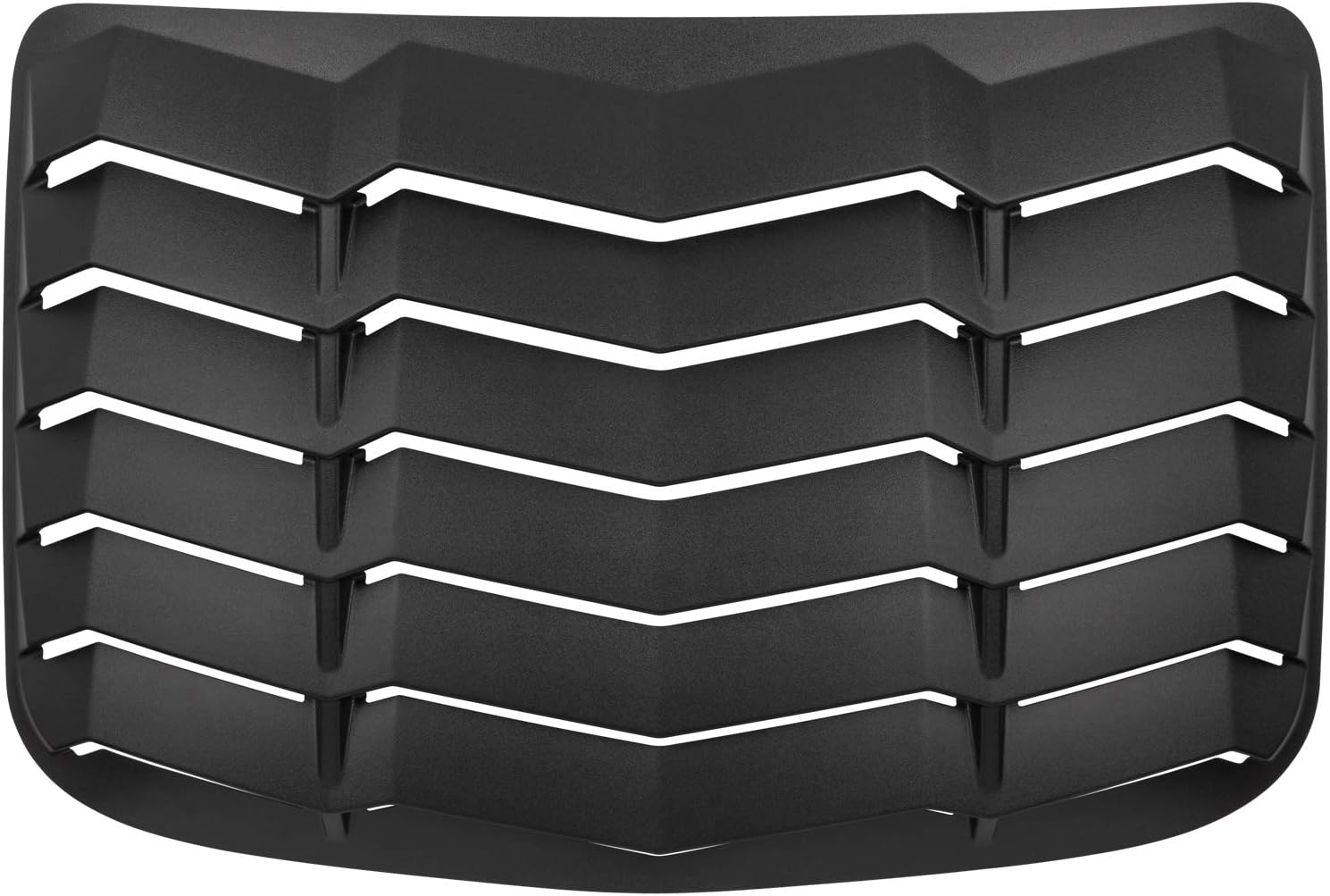 Rear Window Louver for Toyota Camry 2007 2008 2009 2010 2011 ABS Sun Shade Windshield Cover GT Lambo Style (Matte Black)