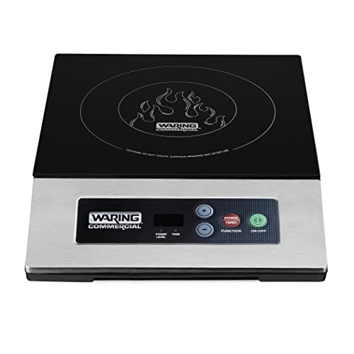 Waring Commercial WIH800 double Induction Range, Silver