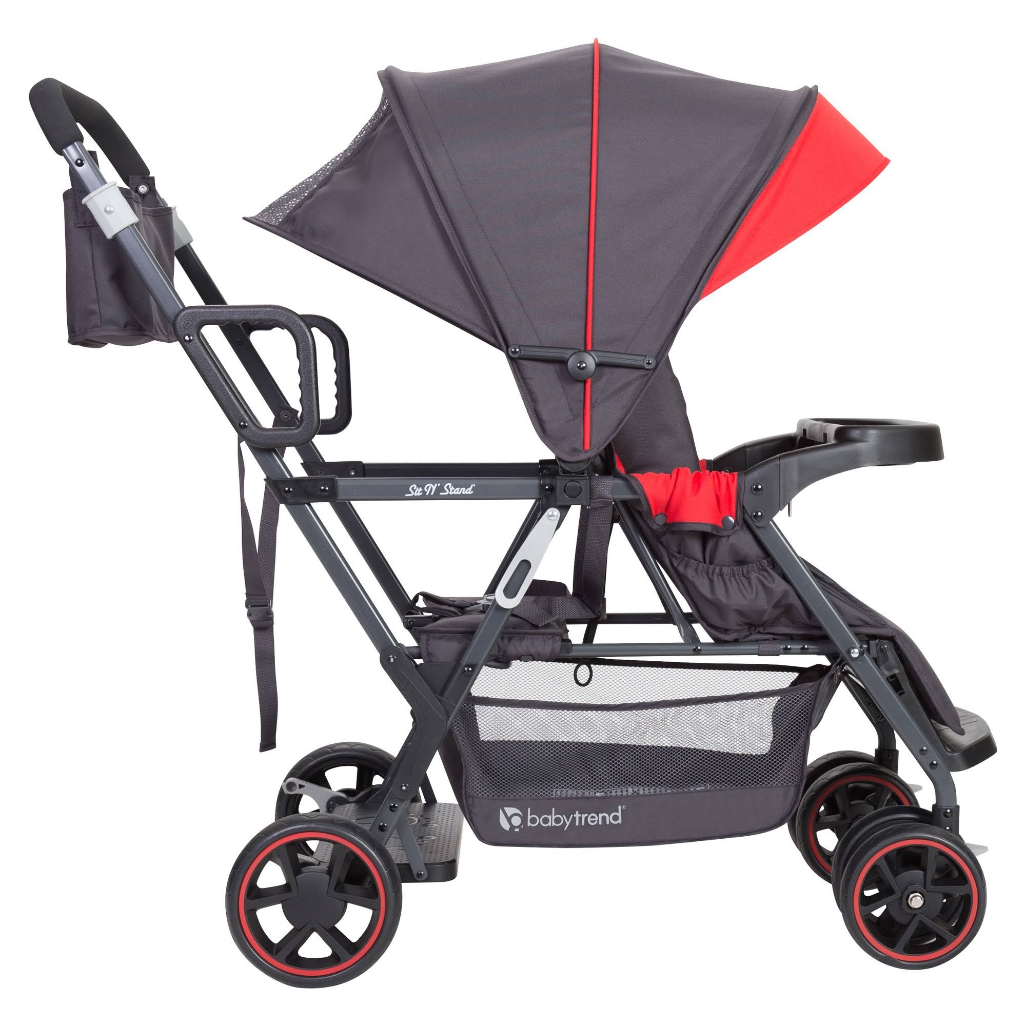 Baby Trend Sit N& Stand Sport Stroller - Dusk Red