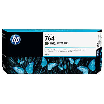 HP 764 Ink Cartridge, Matte Black C1Q16A