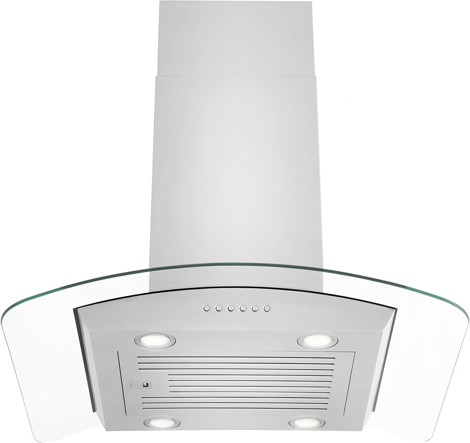 ZLINE 36" Alpine Series Convertible Island Mount Range Hood in Stainless Steel (ALP70IS-36)