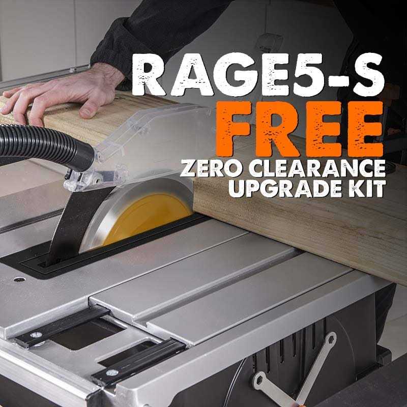 Evolution Power Tools 15 Amp 10 in. Multi-Material Table Saw RAGE5-S - Shop Hardware Tools Online Store