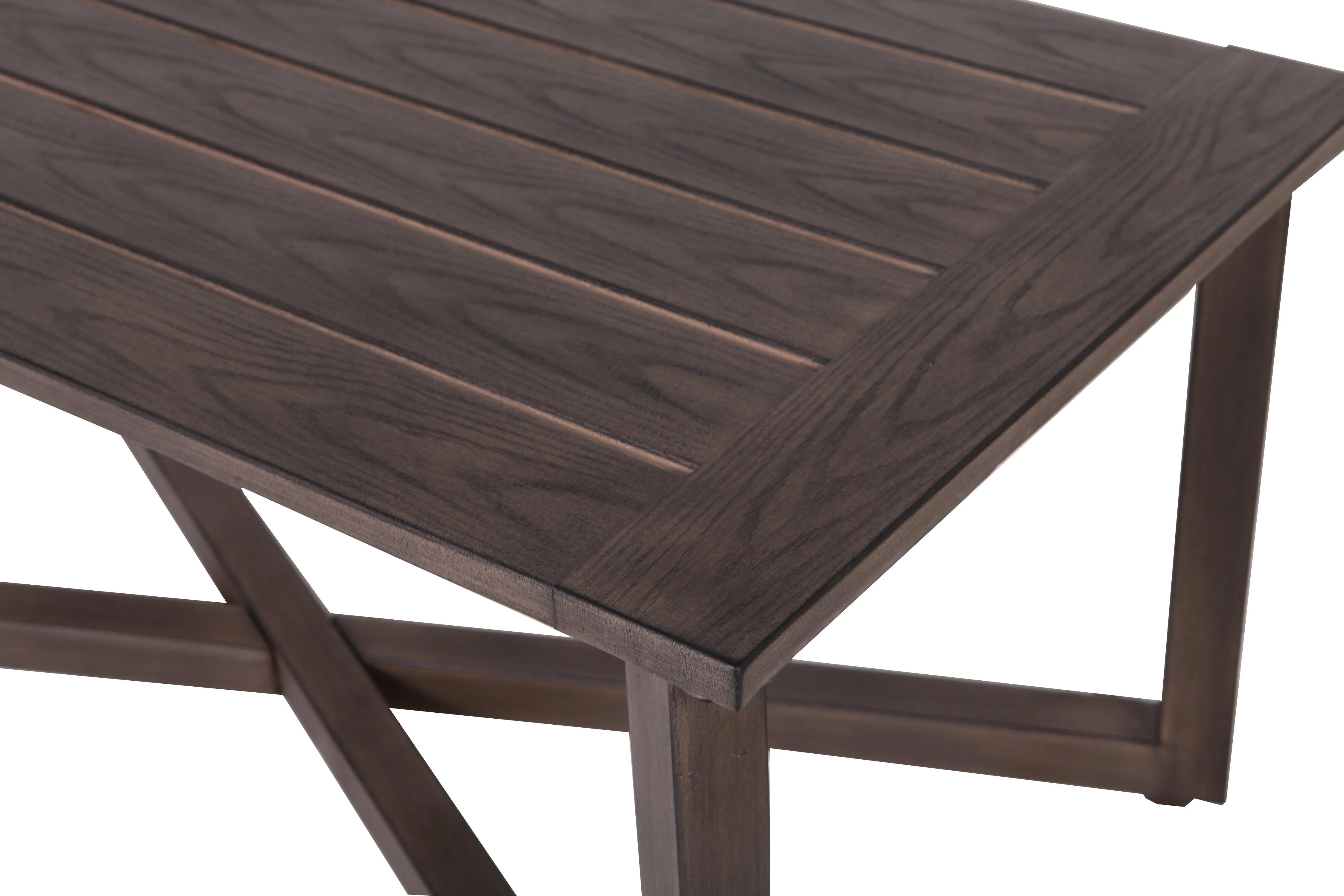 Better Homes and Gardens Hawthorne Park 4-Piece Outdoor Conversation Set, Brown