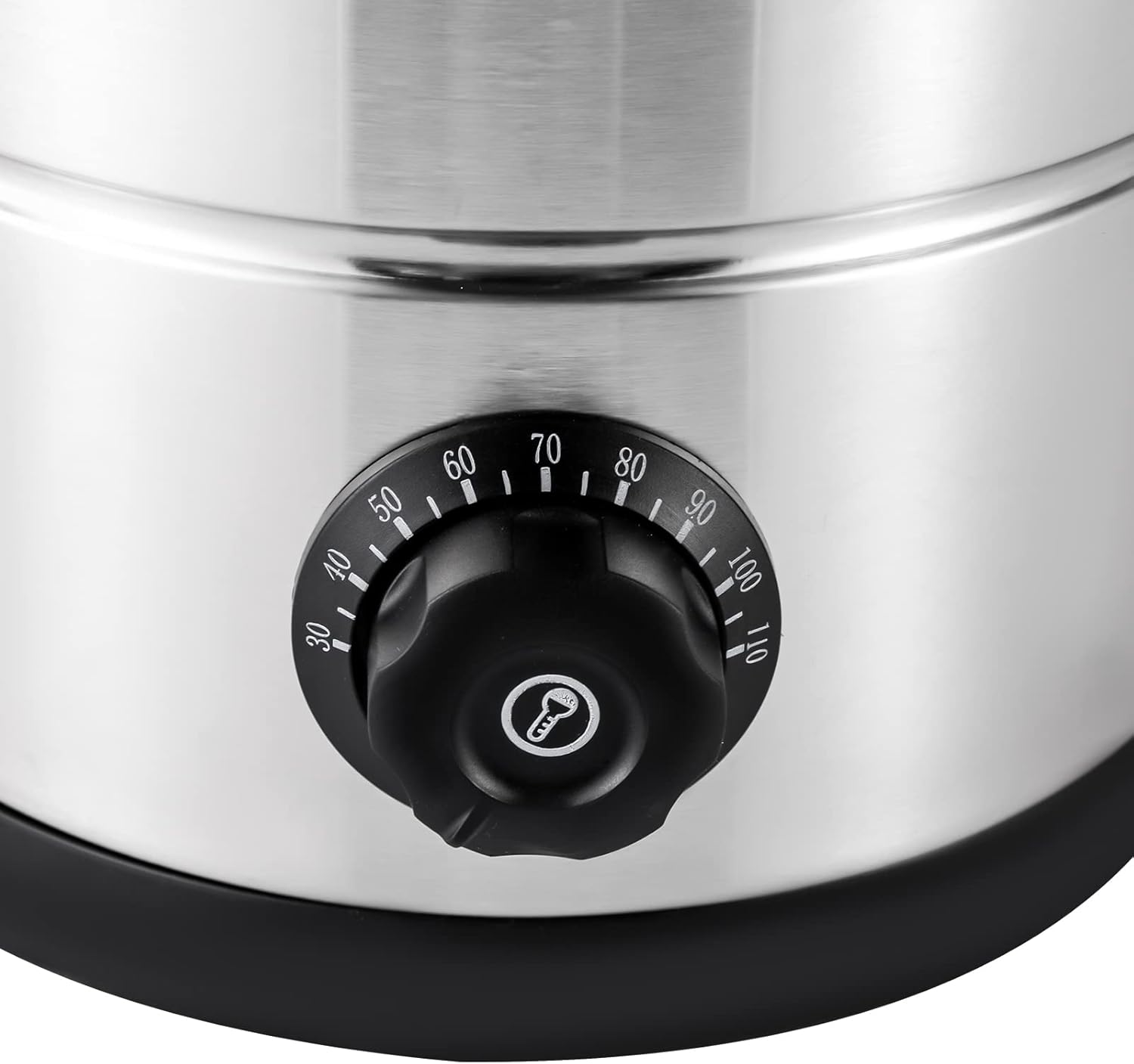 Hot Water Dispenser, 25L/6.6 gal Commercial Stainless Steel Electric Hot Water Boiler With Double-layer Barrel Wall, Portable Thermostable Tea Urn Coffee Boiler With Practical Faucet For Hot Drinks