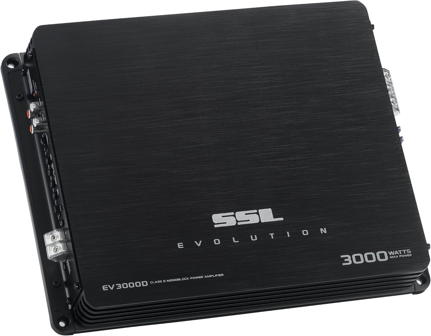 SSL EV3000D EVOLUTION 3000W Class D Monoblock Amplifier with Remote Subwoofer Level Control (Discontinued by Manufacturer)