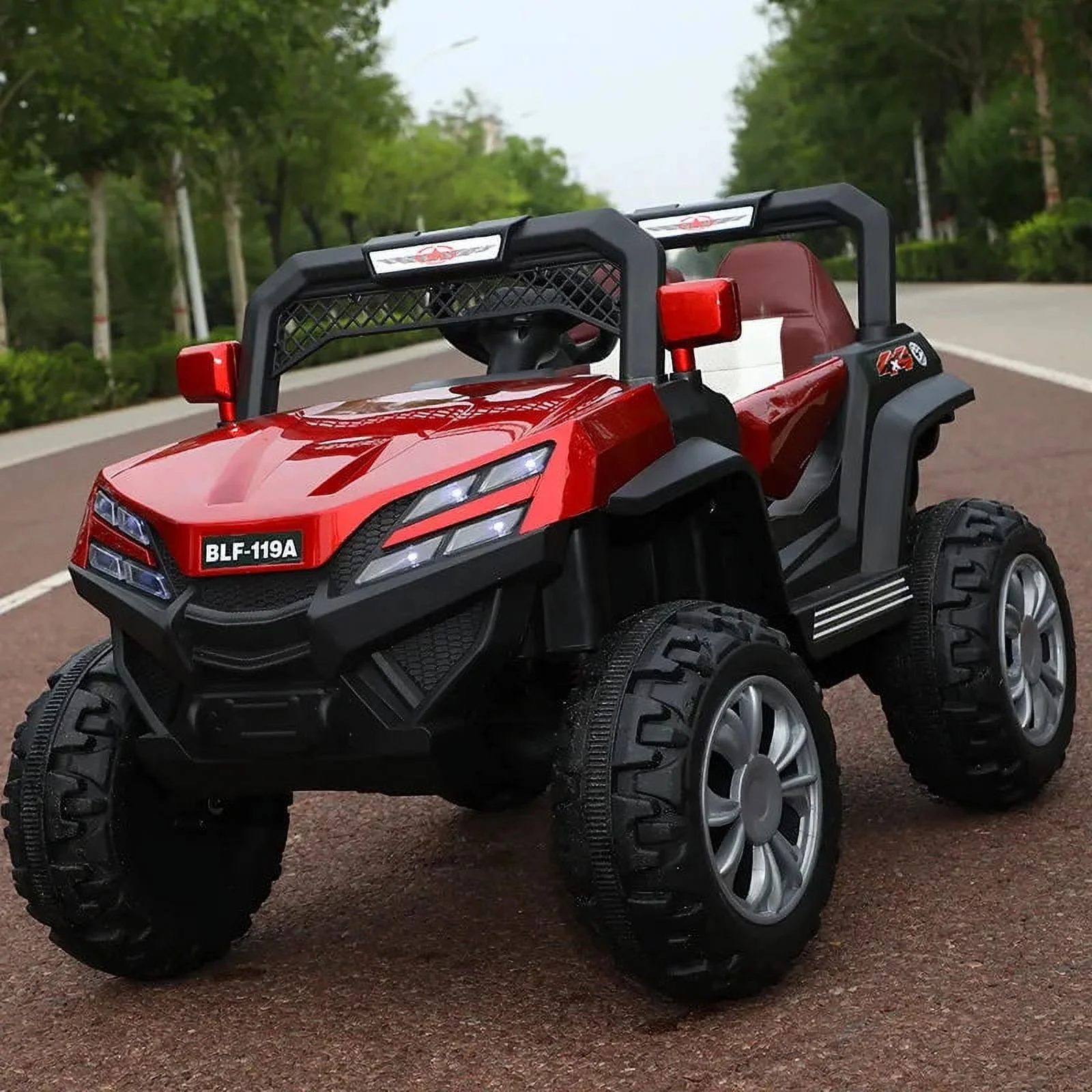 Kids Electric Cars Four-wheel Drive 0-6 Years Old Children Riding Game Toy Off-road Vehicle 12V Electric Car for Kids Ride On - Curated Treasures Market