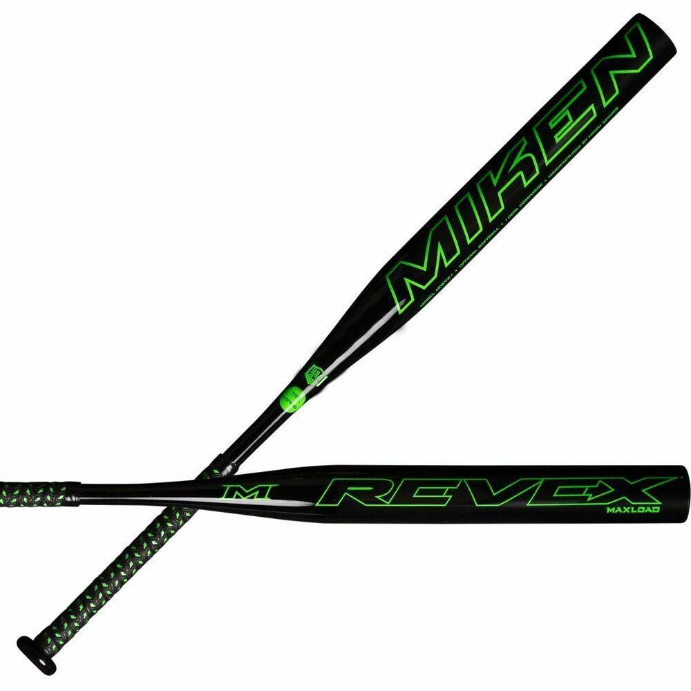 2021 Miken REV-EX Maxload ASA u0026 WSBC Slowpitch Softball Bat: MREV21 34 inch / 28 oz