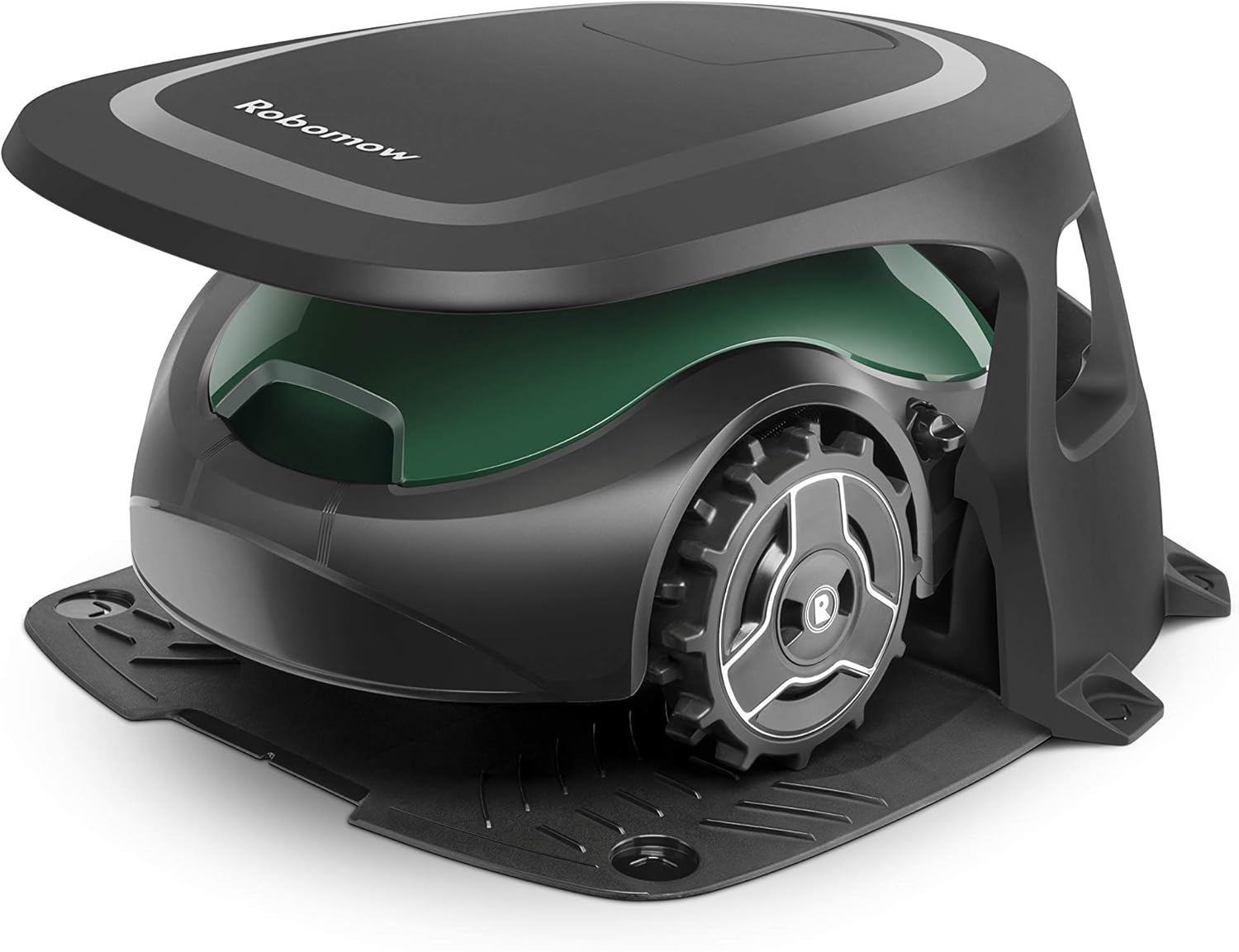 Robomow RX20 Battery Powered Mower-7-Inch Mowing Width-Smart Robot Lawn Mower for Small Yards, Green