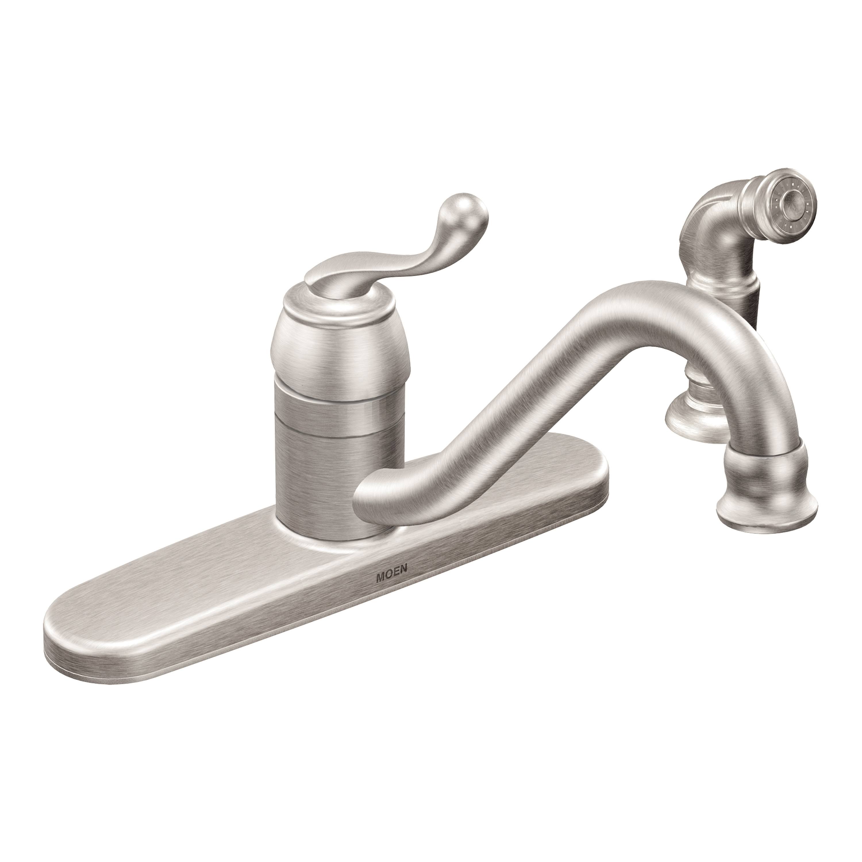 Moen Ca87520srs Muirfield Single Handle Kitchen Faucet Chrome