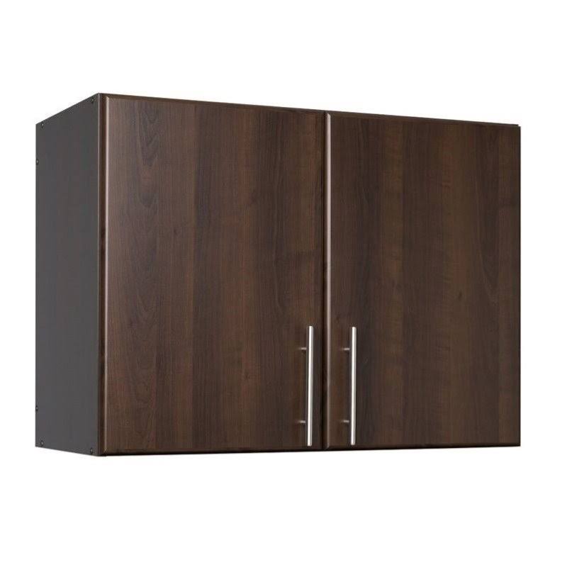 Hawthorne Collections 32x22 Stackable Wall Storage Cabinet in Espresso