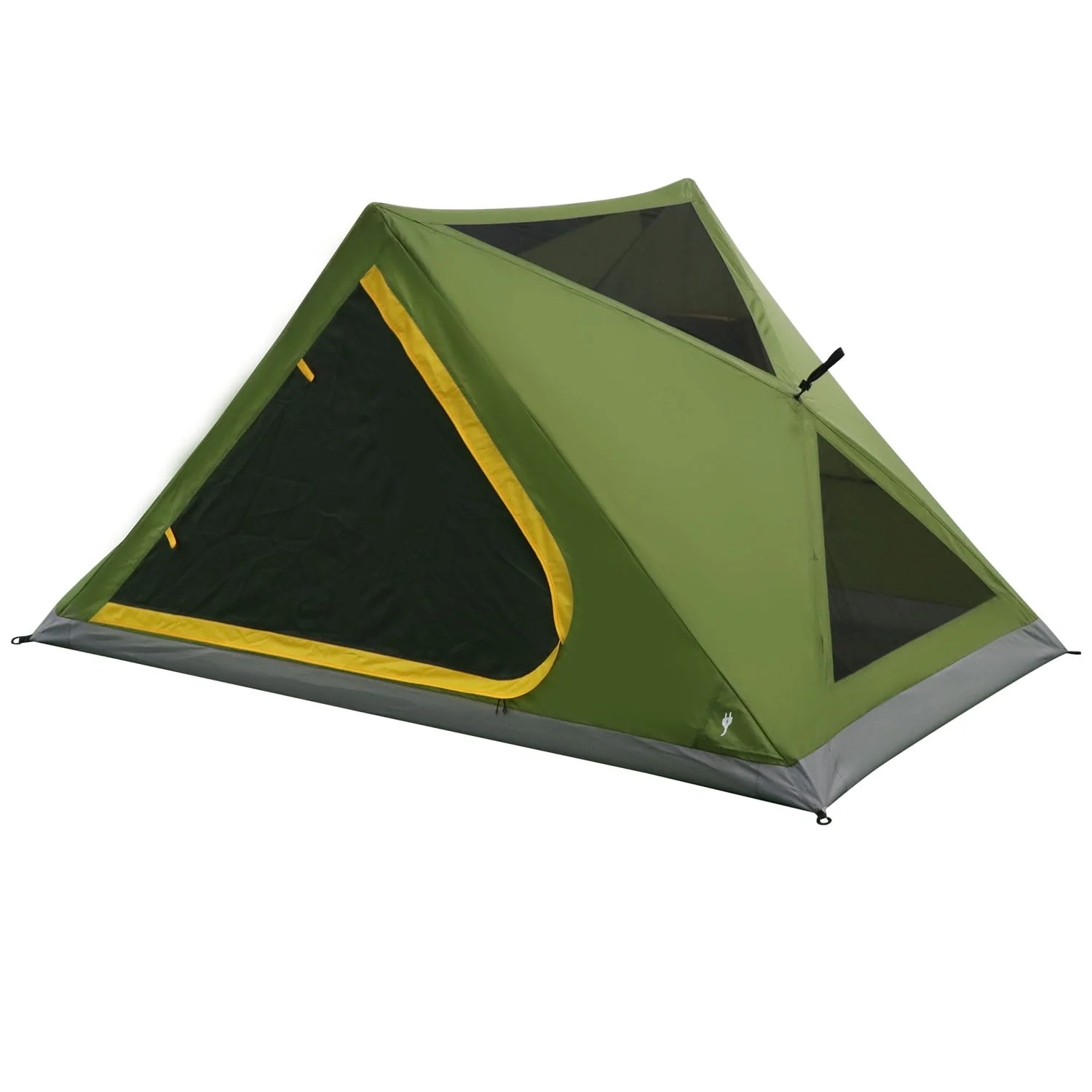 Ozark Trail 2-Person Pop up Instant Hub Tent, Green, Dimensions: 57.48x88.58x51.18, 7.5 lbs.