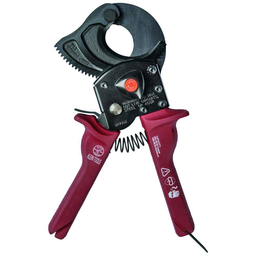 Klein Tools 63601 - Compact Ratcheting Cable Cutter