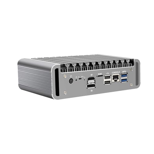 Micro Firewall Appliance, Mini PC, OPNsense, VPN, Router PC, AES-NI, 6 x Intel 2.5GbE I226-V LAN, Console, HDMI, GPIO, SIM Slot