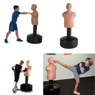 Body Standing Punch Bag Heavy Kids Body Dummy Kick Boxing MMA Exercise Torso