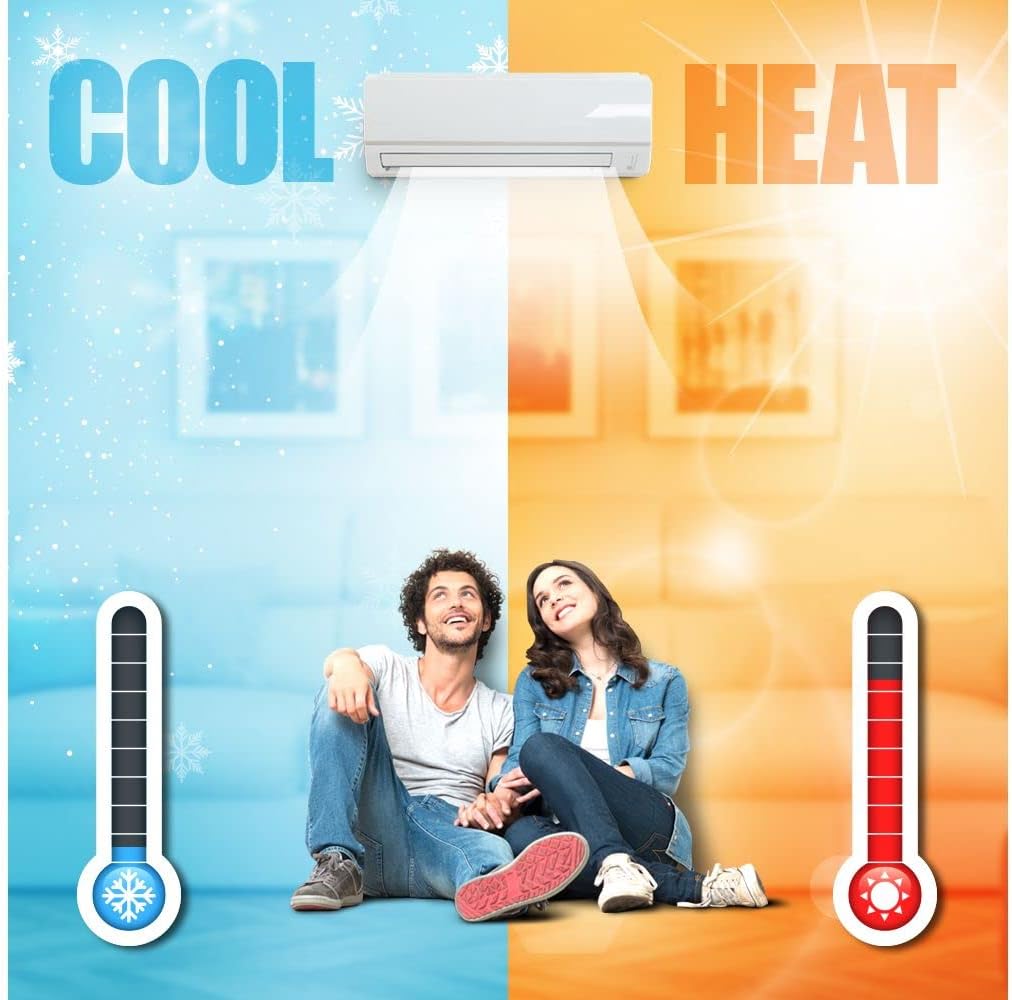 Gree 36,000 BTU Multi21+ Penta-Zone Wall Mount Mini Split Air Conditioner Heat Pump 208/230V SEER 21 (9-9-9-9-9)