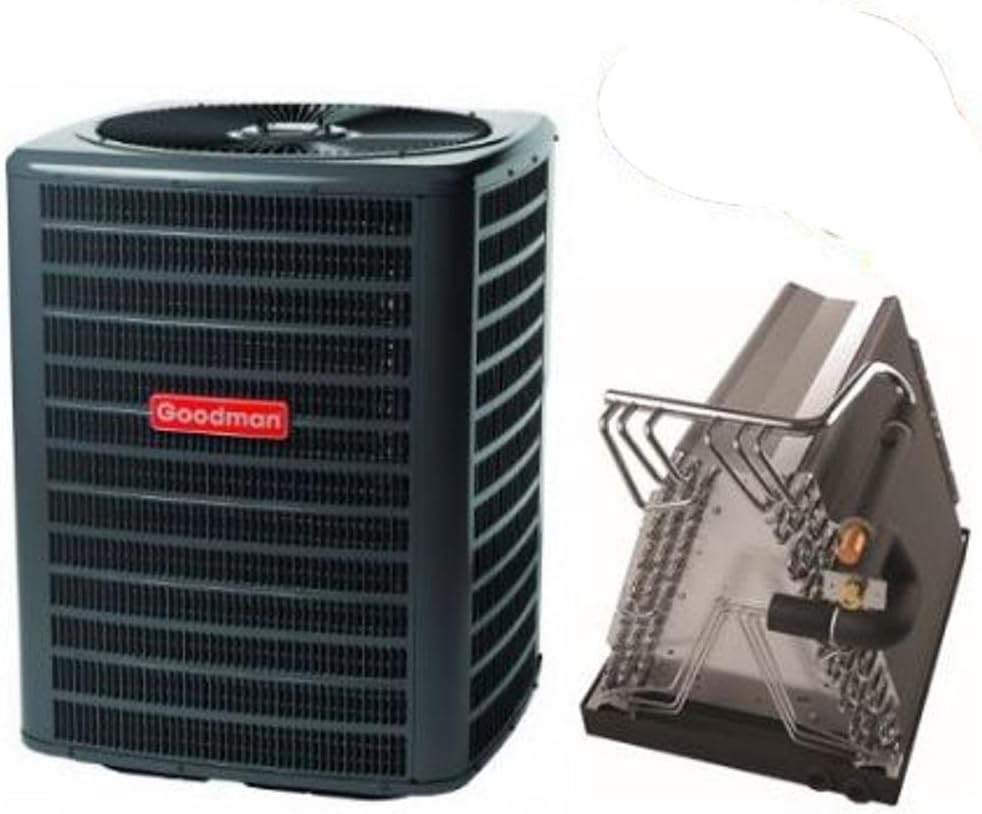 Goodman 3 Ton 14 Seer Condenser with Uncased Coil GSX16S361 CAUF3636D6 TXV-42_