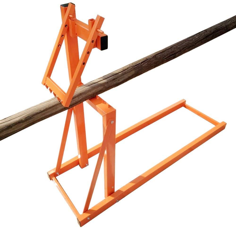 Smart-Holder Saw Horse, Folding Wood Holder,Lumberjack Tools Log Lock