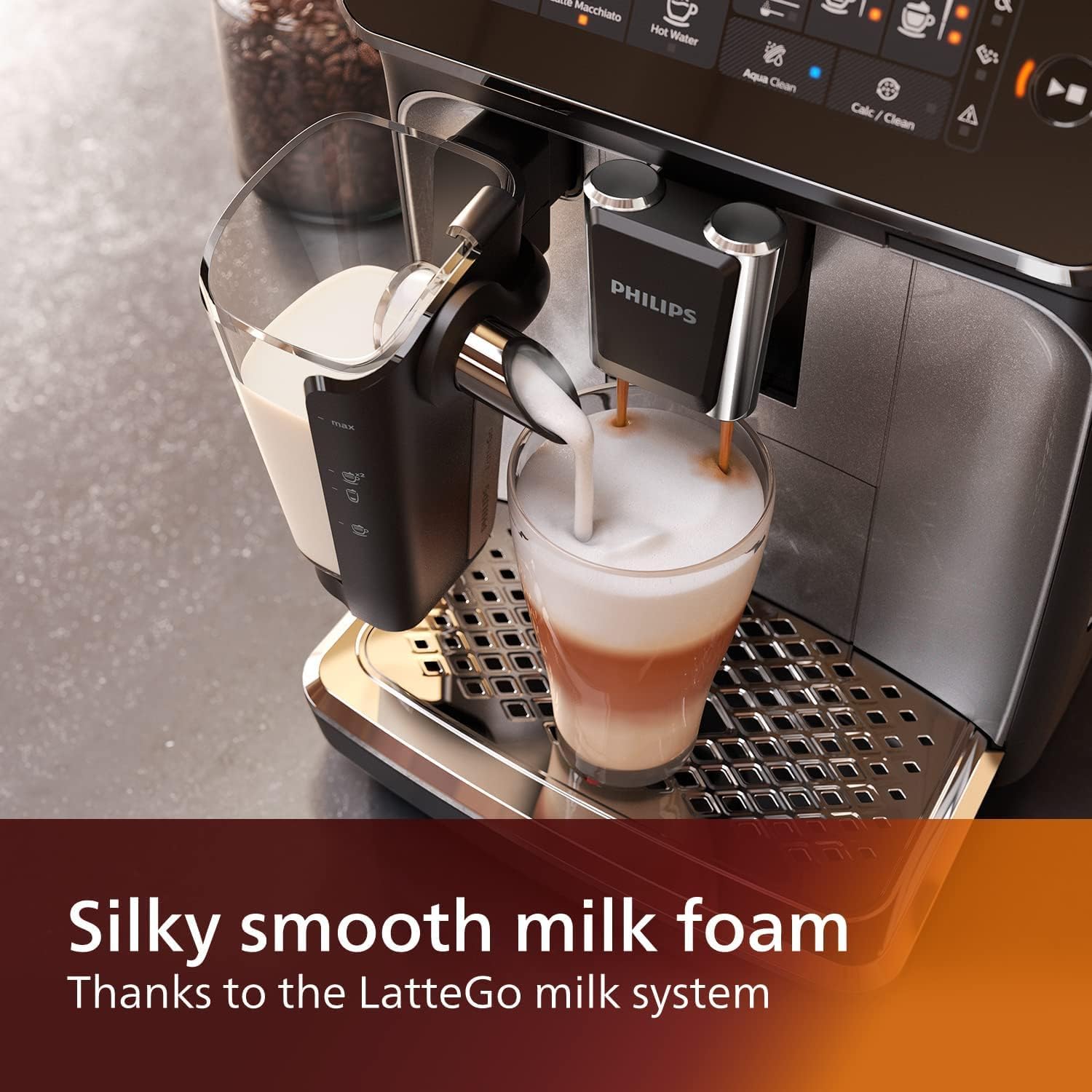 Philips 3200 Series Fully Automatic Espresso Machine w/LatteGo & Philips 2200 Series Fully Automatic Espresso Machine
