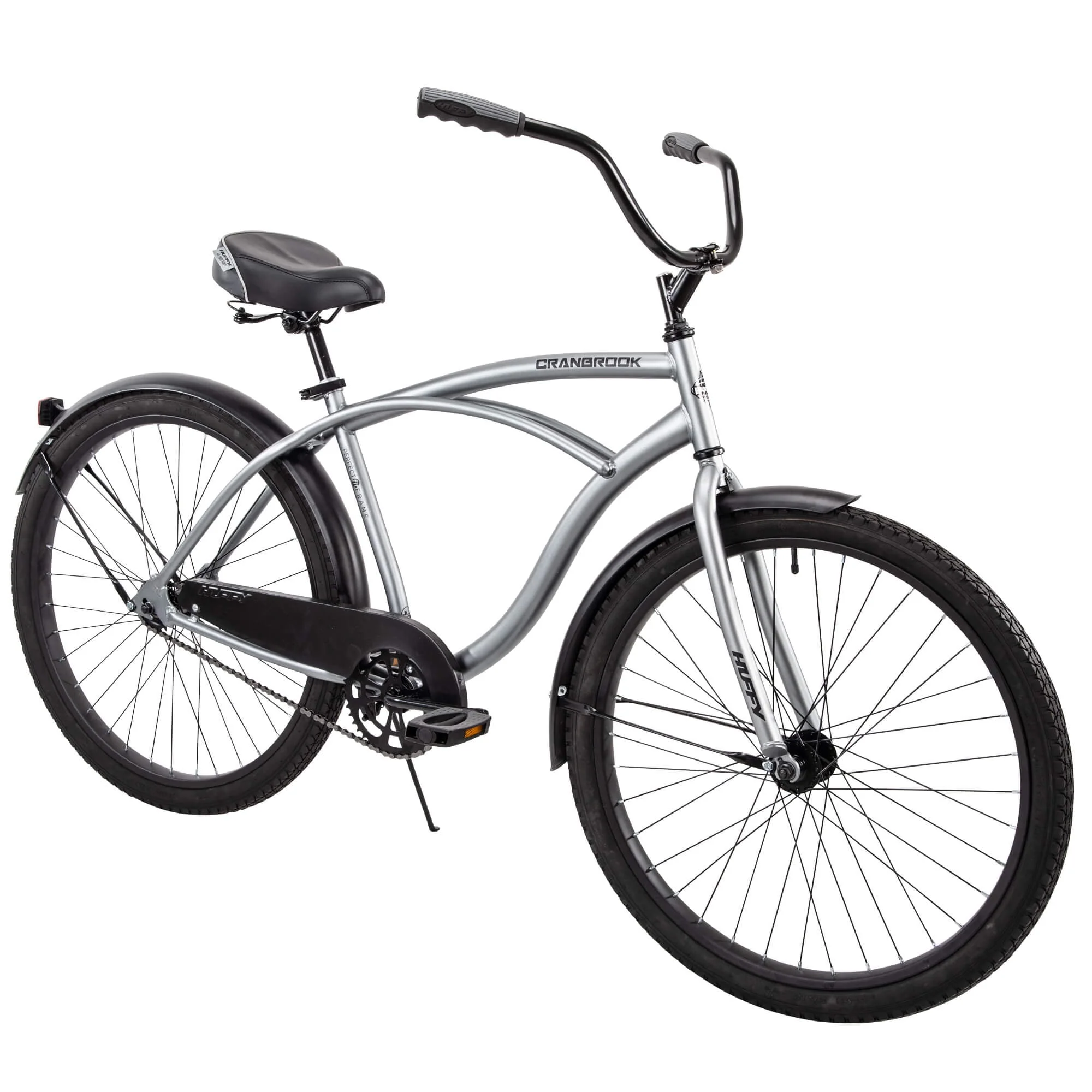 Huffy 26 Inch Cranbrook Men's Comfort Cruiser Bike, Matte Blue