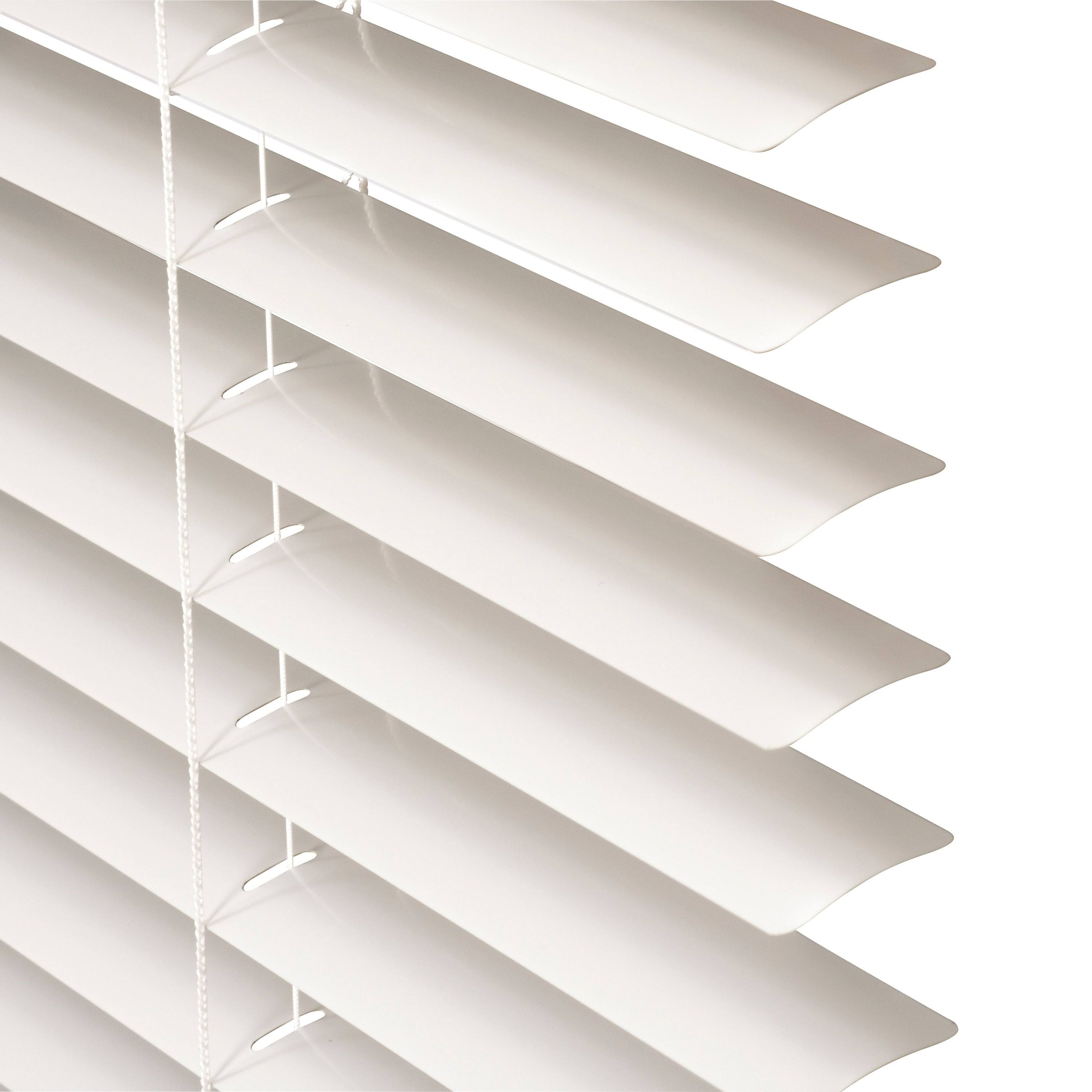 Lotus u0026 Windoware, 1x22 Cordless Aluminum Blind– Alabaster - 69.5x22 W x 72x22 L