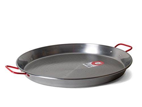 Garcima 20-inch Carbon Steel Paella Pan, 50cm