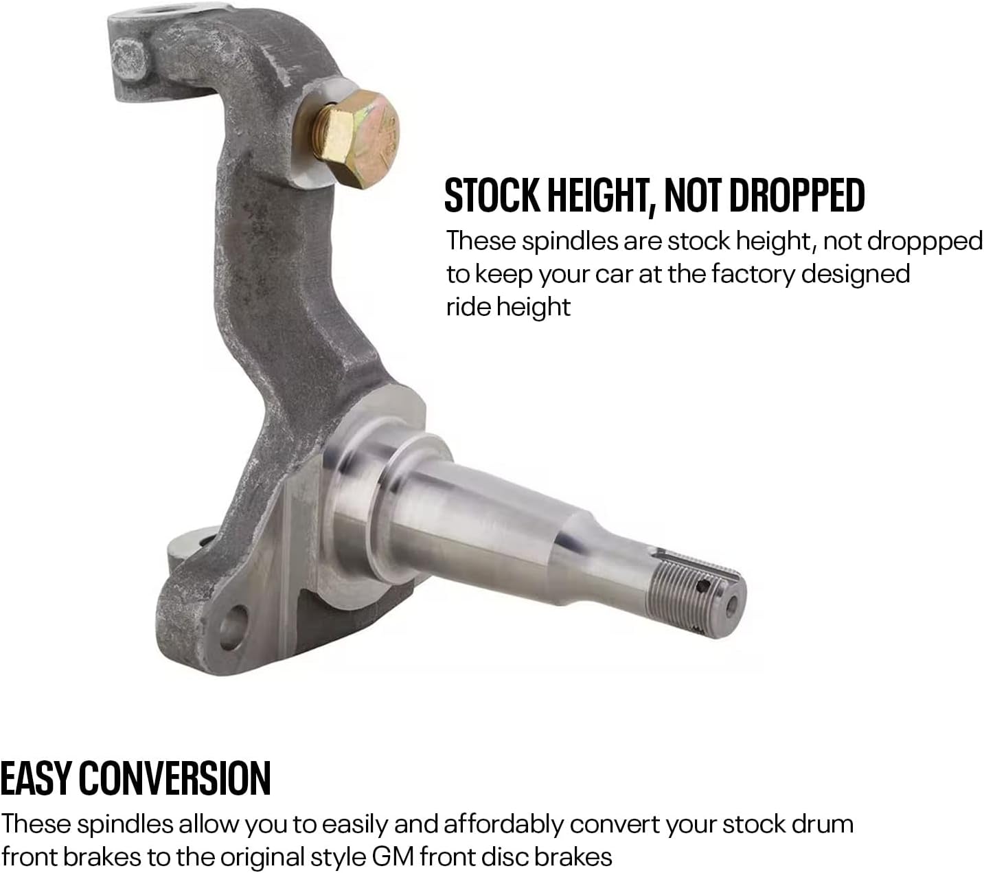 1964-74 GM Car OEM Style Disc Brake Spindles