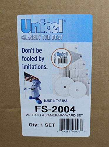Unicel Replacement Filter Grid for American, Hayward, Pac-fab 7 Full + 1 Partial Set