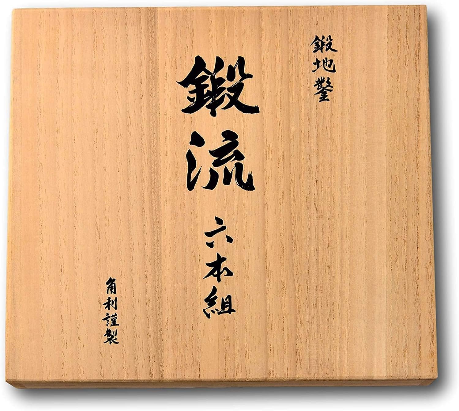 KAKURI Japanese Chisel Set 6-piece, Professional Wood Chisel Nomi for Woodworking, Mortising, Carving, Forged Japanese Aogami Steel (Blue Paper #2) Damascus Pattern, Red Oak Handle, Made in JAPAN