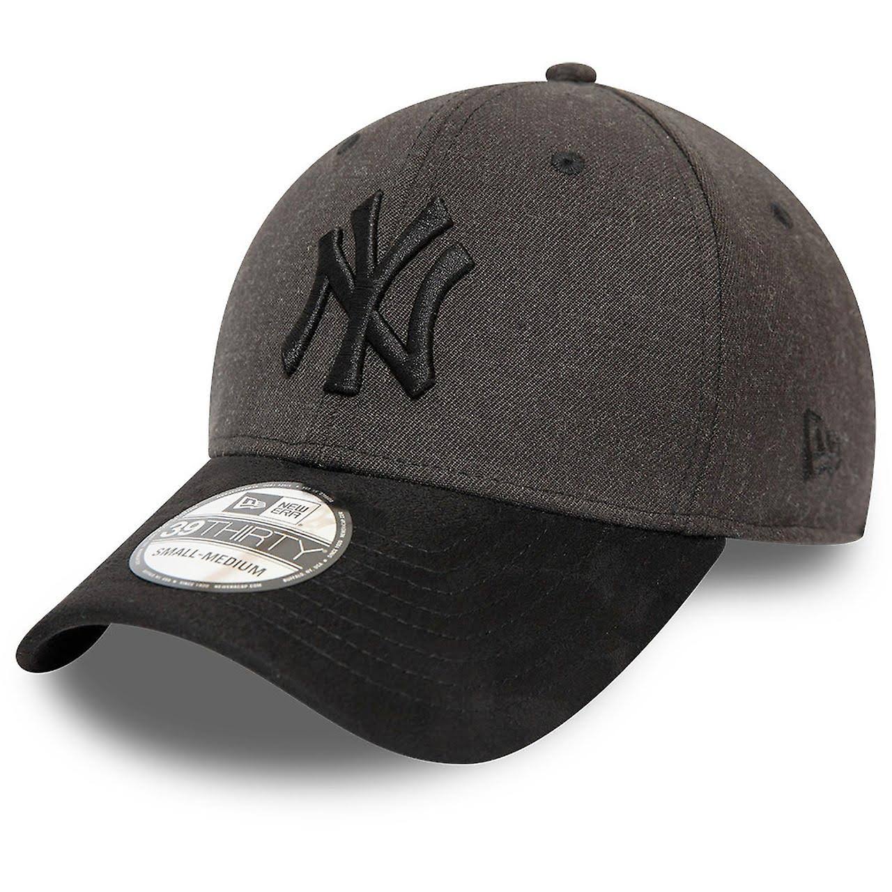 New Era 39THIRTY Cap - Heather New York Yankees Black L/XL