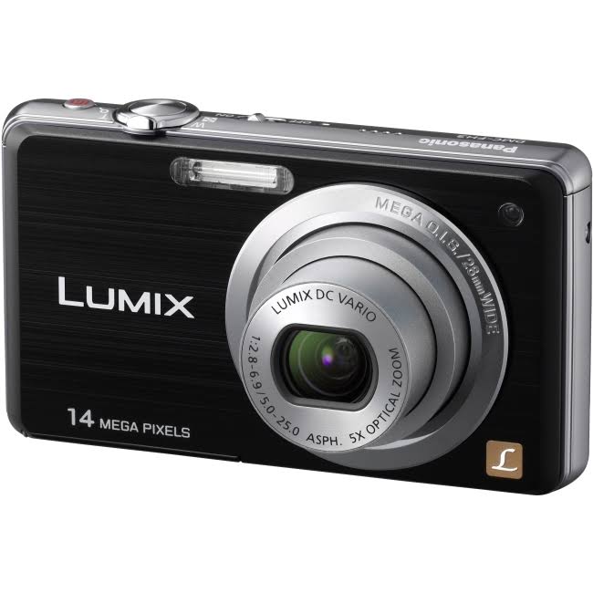 Panasonic Lumix DMC-FH3K 14.1 MP Compact Digital Camera - 720p - Black