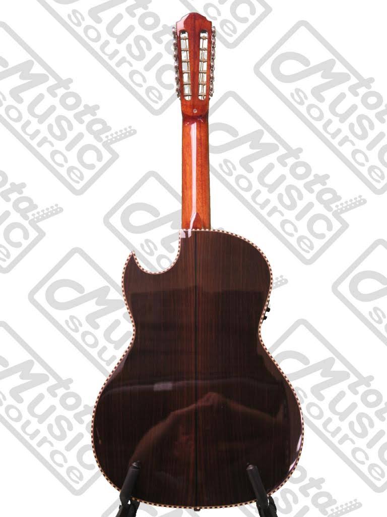 Oscar Schmidt OH52SE Acoustic-Electric Bajo Sexto w/ Deluxe Gig Bag,