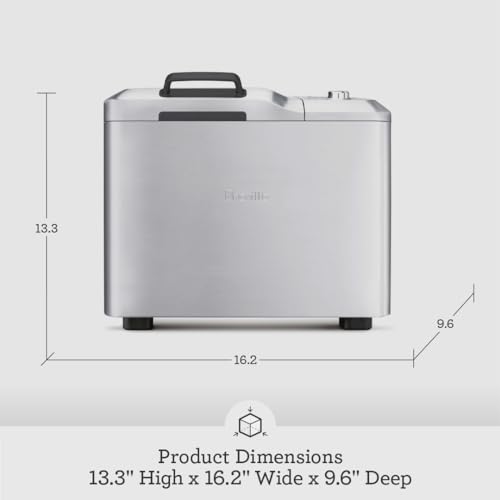 Breville Loaf Bread Maker- Bbm800Xl Stainless Steel bread making machine