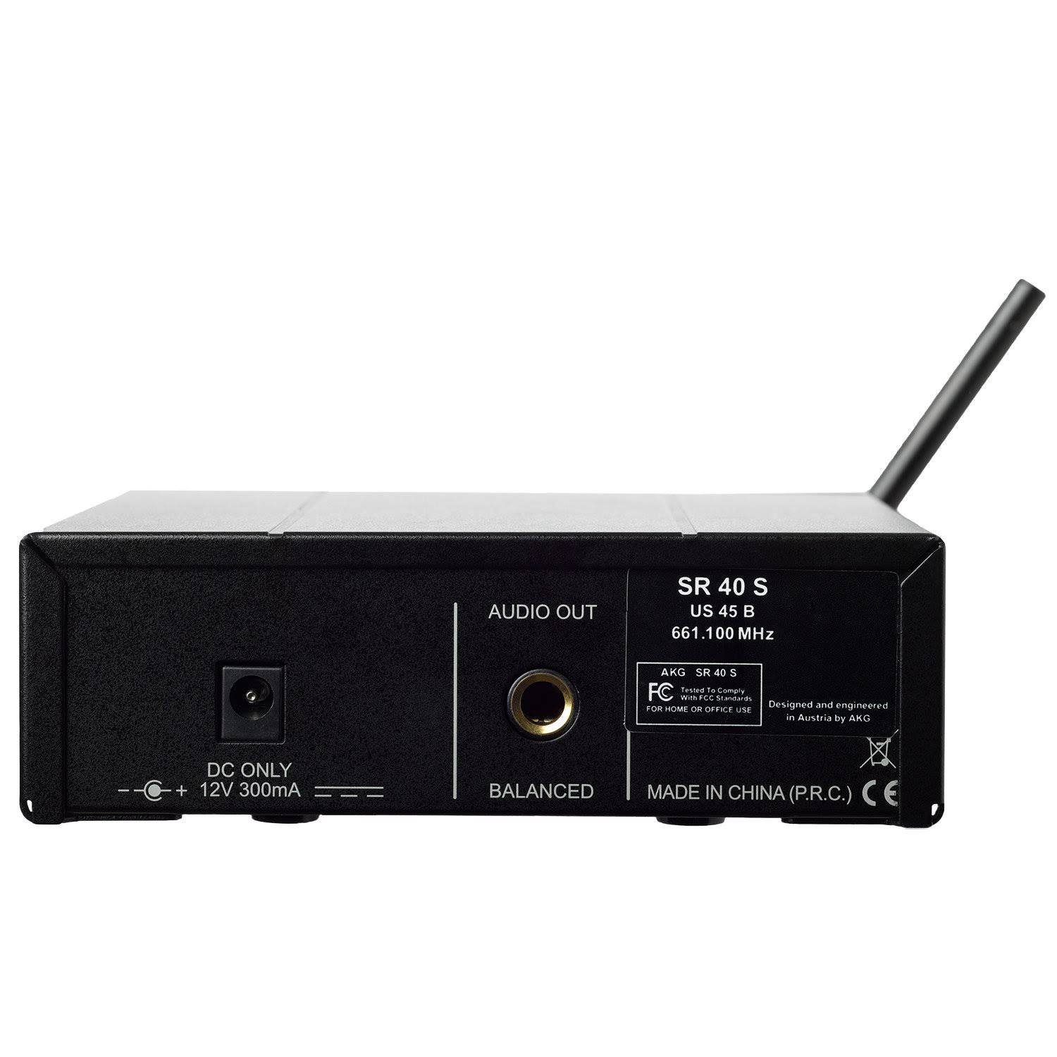 AKG WMS40 Mini Single Vocal Set Wireless Microphone System