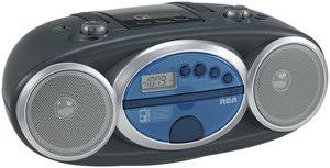 RCA RCD029 Portable CD Boombox with AM/FM Tuner