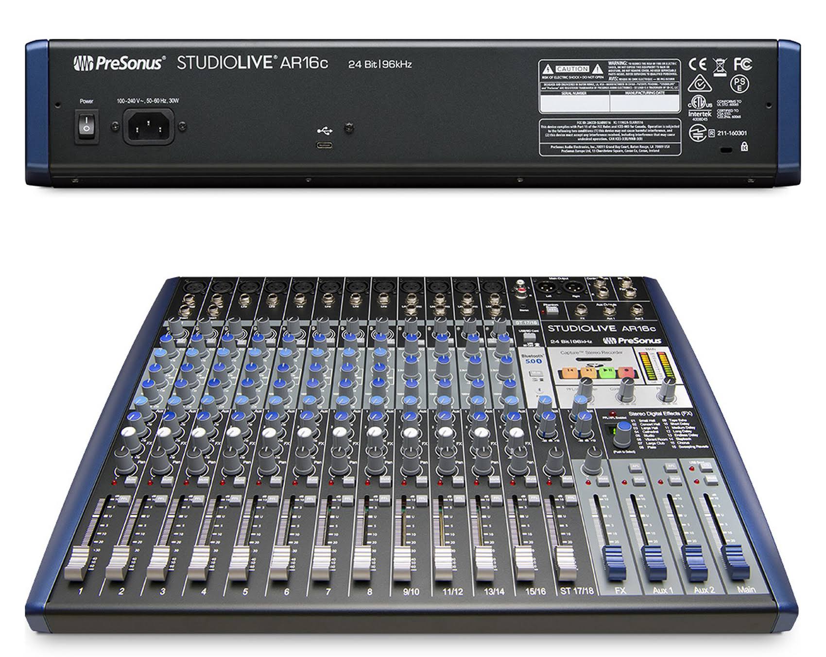 PreSonus AR16c StudioLive 16-Channel Mixer
