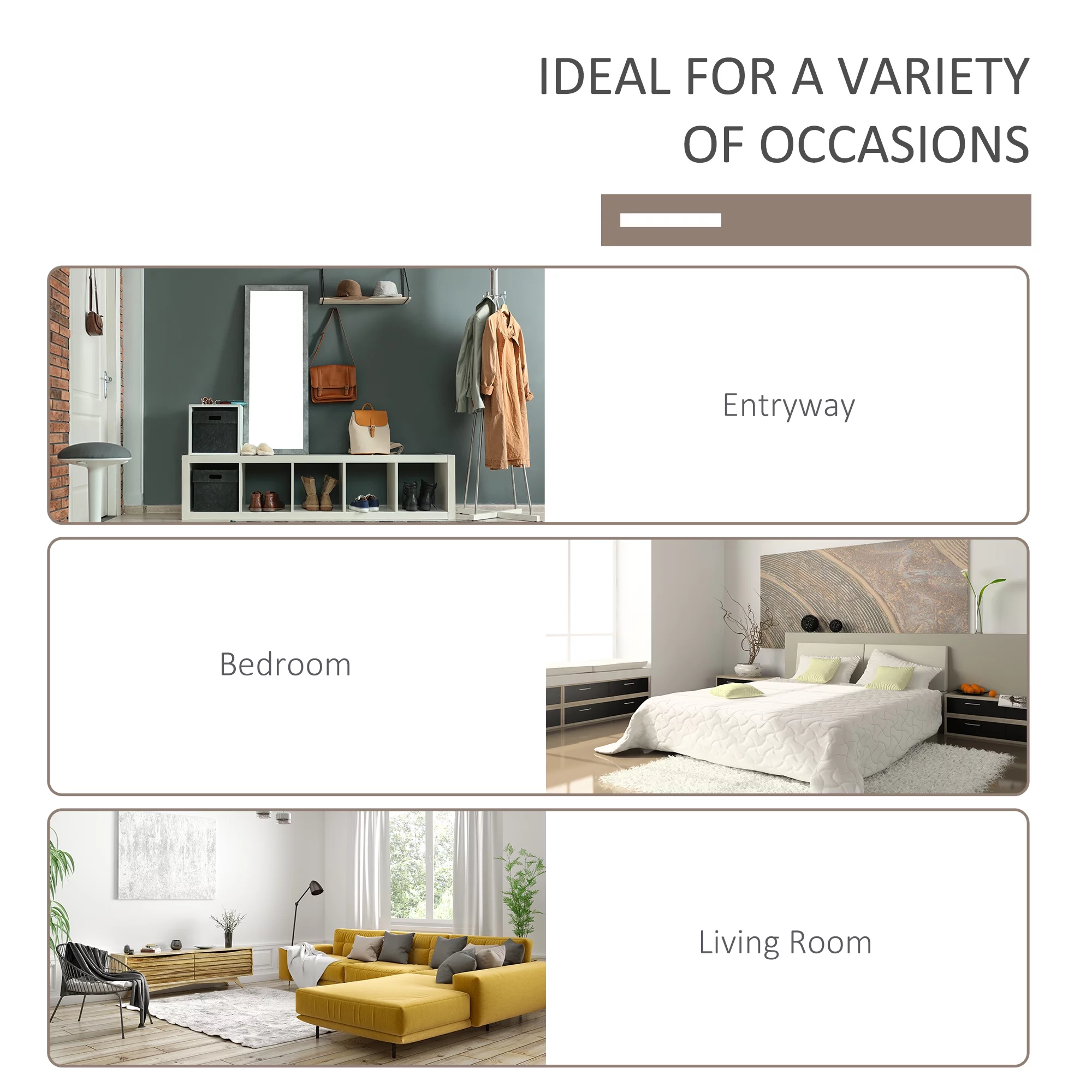 HOMCOM Hall Tree, Coat Rack and Bench Seat with 4 Hooks, 2 Drawers, White