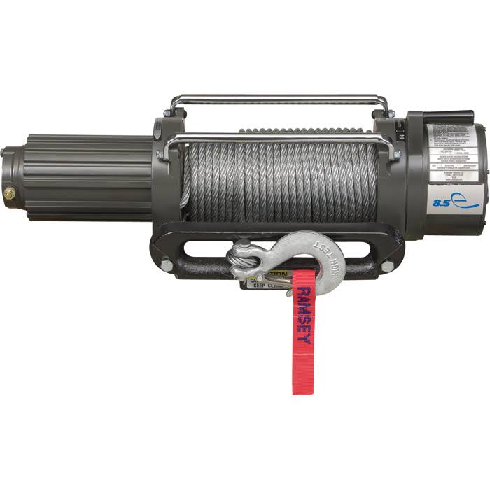 Ramsey Winch 144155 Best Value 12V DC Winch - 8500 lbs Capacity, Model NO. 8500E