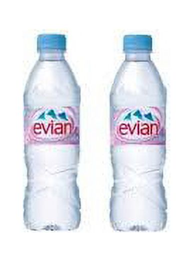 Evian - Spring Water - 500 mL (2 Plastic Bottles)
