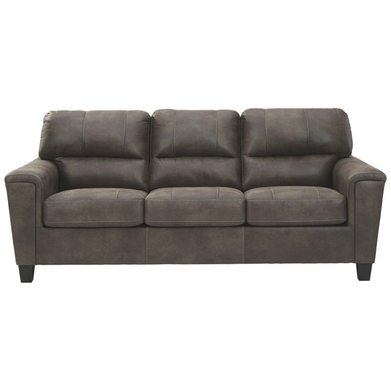 Signature Design by Ashley Navi Queen Sleeper Sofa in Smoke